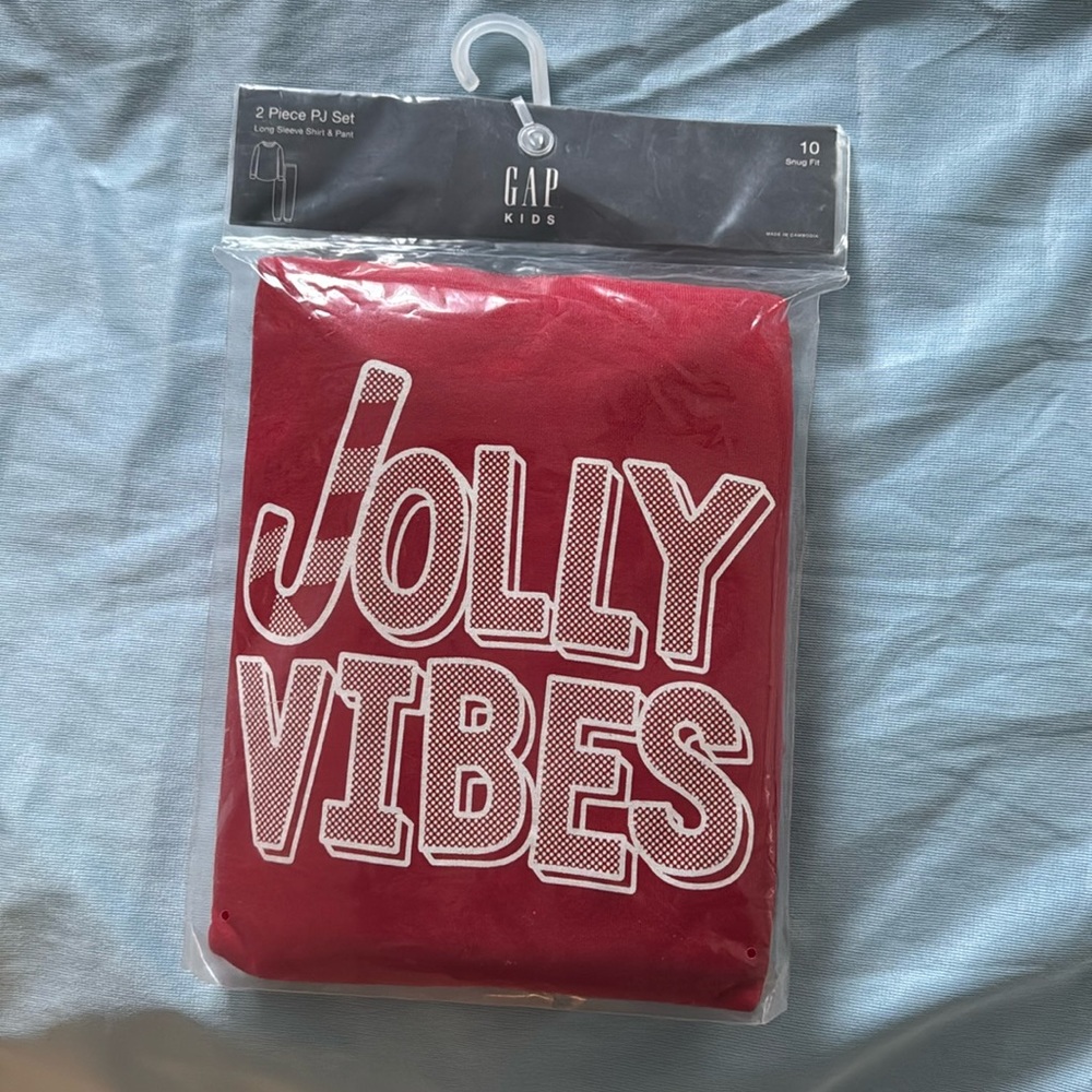 Gap Christmas Pajamas size 10 NWT
